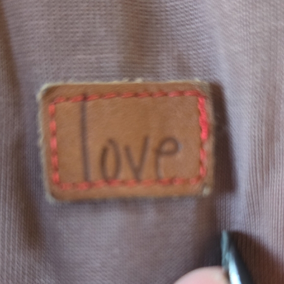 Peace Love World BOHO Espresso & Red RUFFLE Flare Pants UNIQUE FESTIVE SOFTEST M - Picture 13 of 16